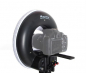 Preview: Falcon Eyes Bi-Color LED Ringlampe Dimmbar DVR-300DVC auf 230V