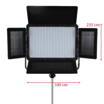 Falcon Eyes Set 1 - LED Lampen LED-Studiolampe LPW-600TD