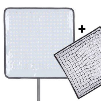 Linkstar Flexibles Bi-Color LED Panel LED-Studiolampe LX-50 30x30 cm